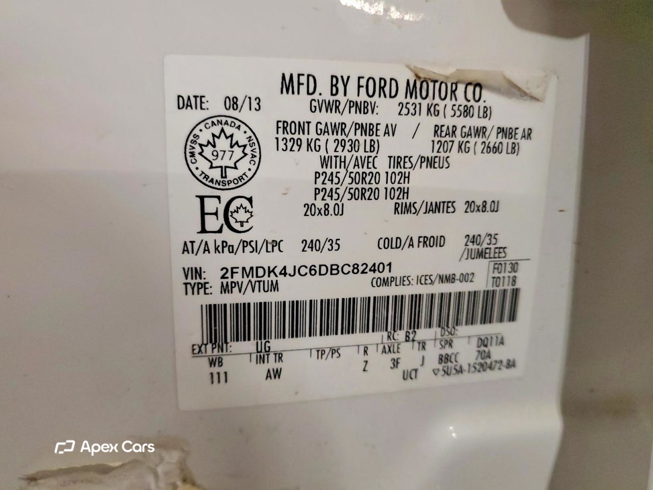Ford Edge 2013