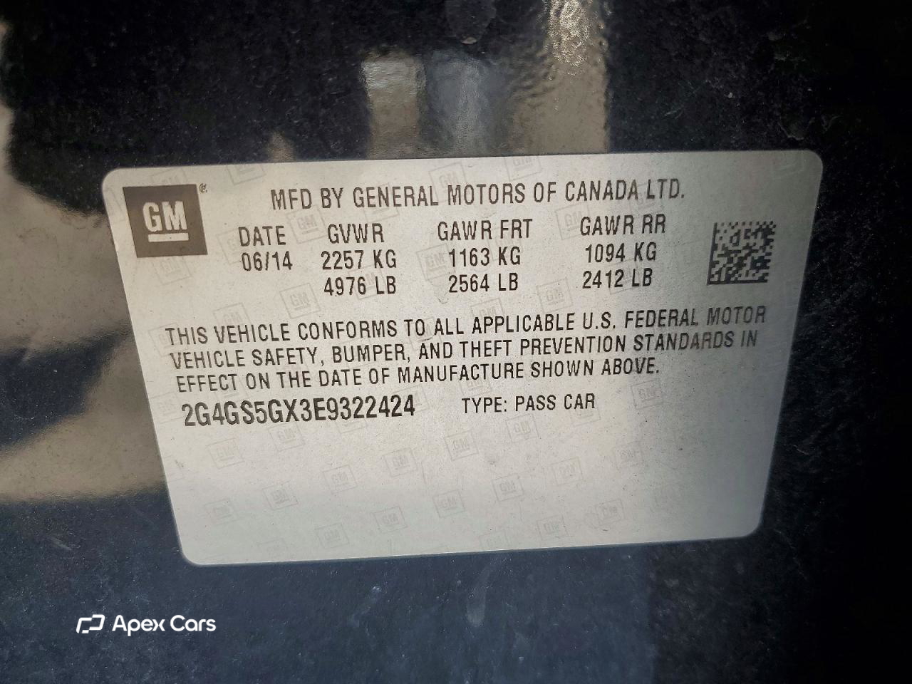 Buick Regal 2014