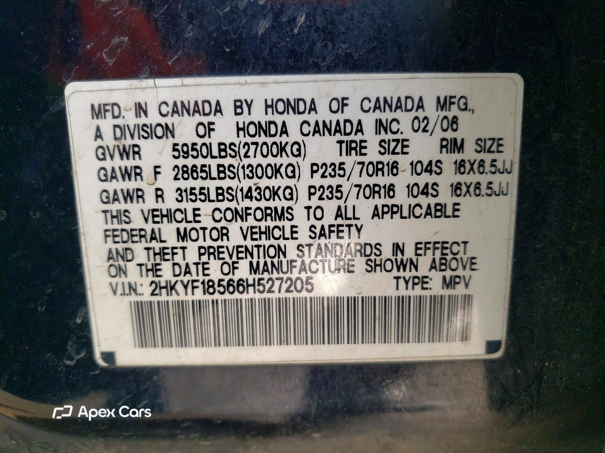 Honda Pilot 2006