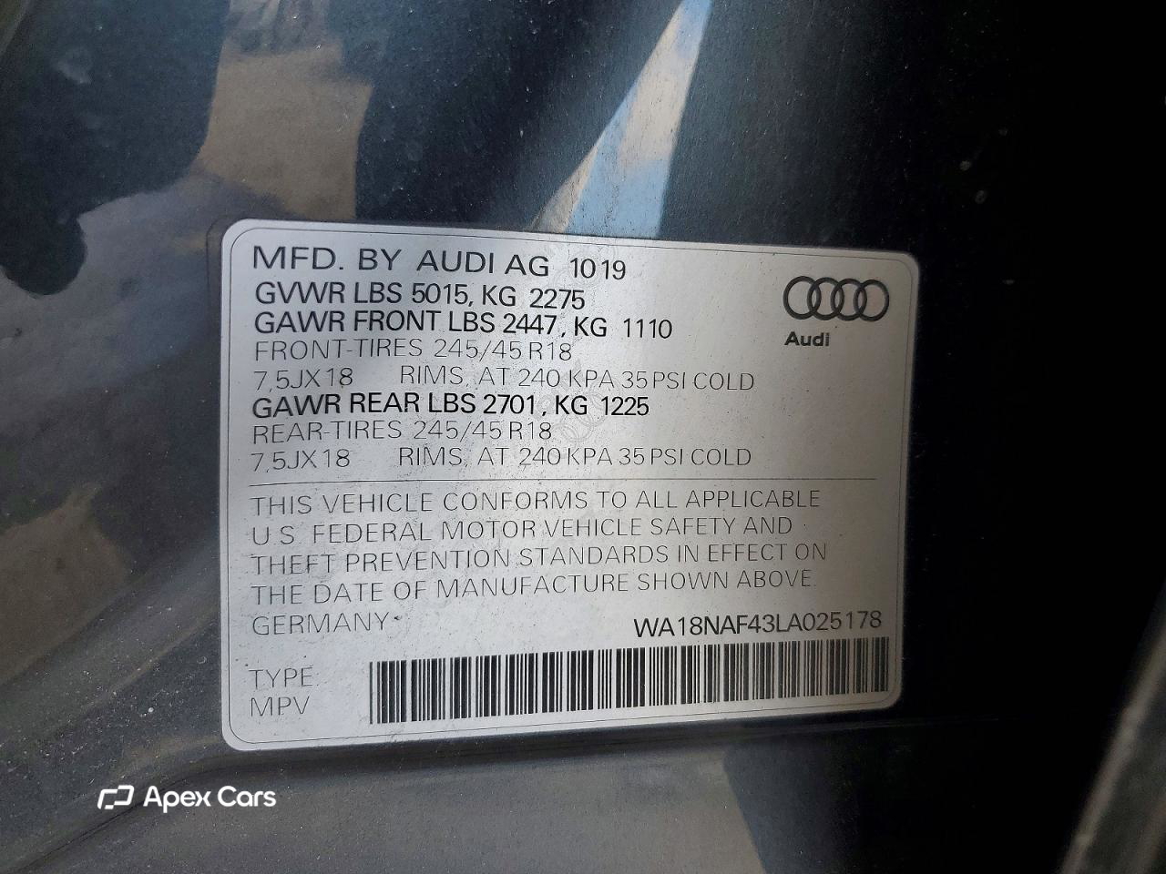Audi A4 2020