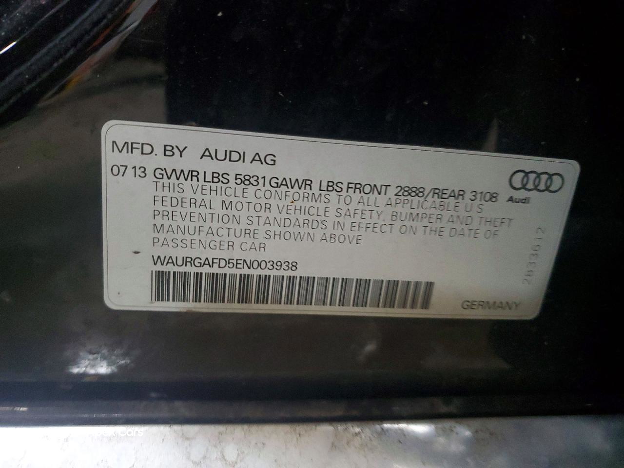 Audi A8 2014