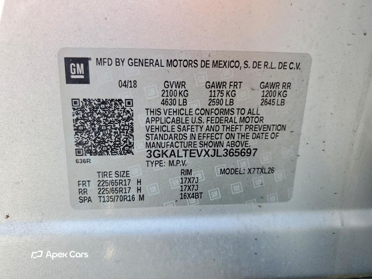 GMC Terrain 2018
