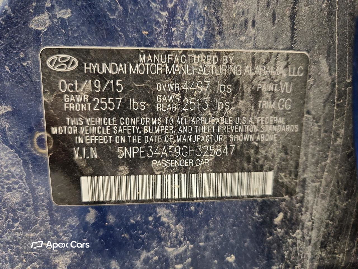 Hyundai Sonata 2016
