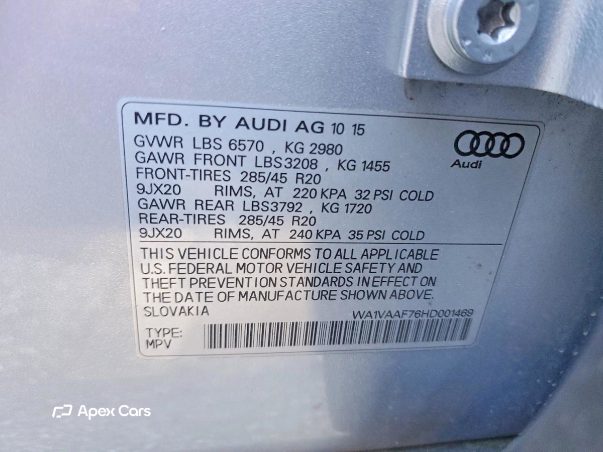 Audi Q7 2017