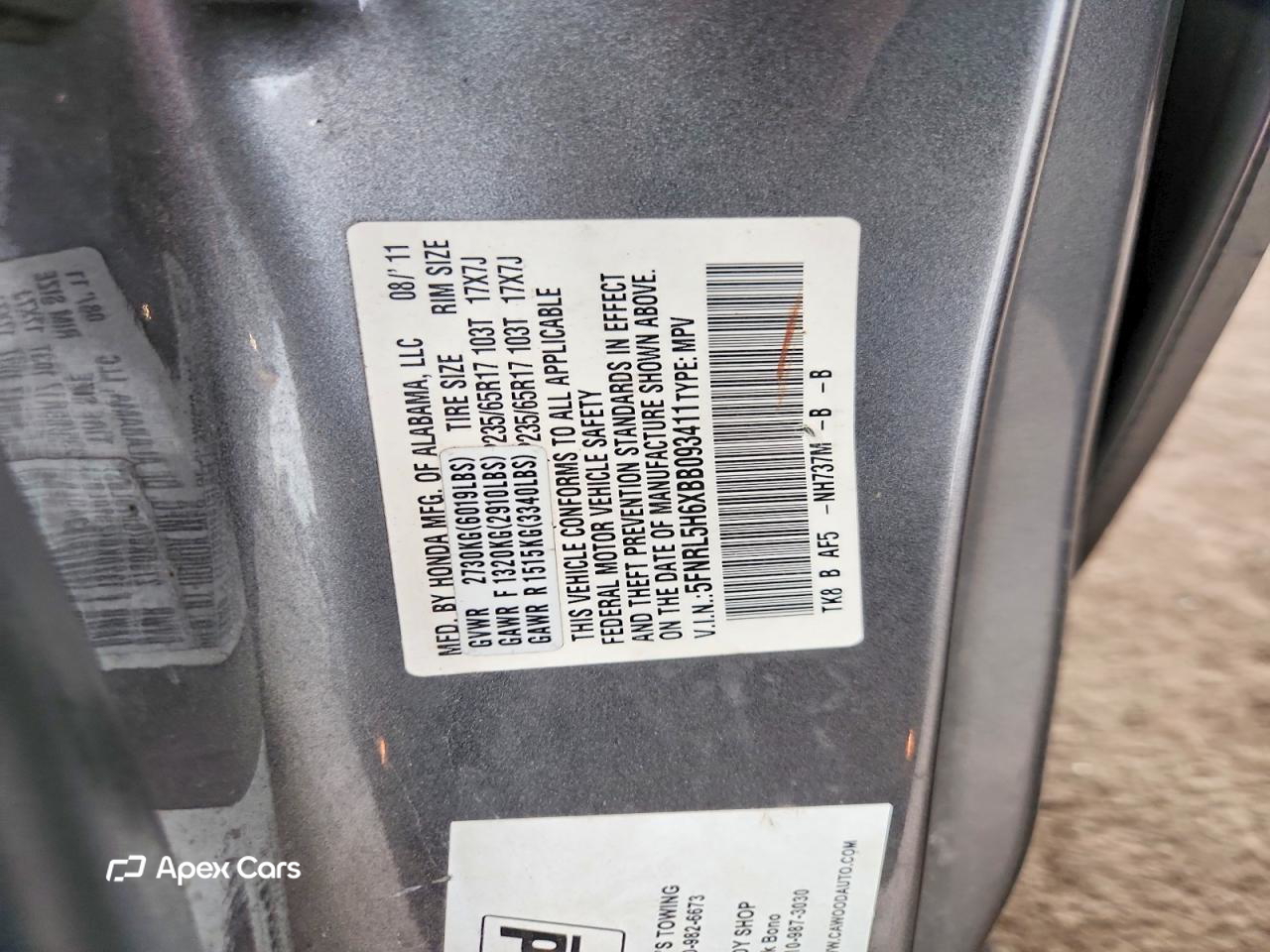 Honda Odyssey 2011