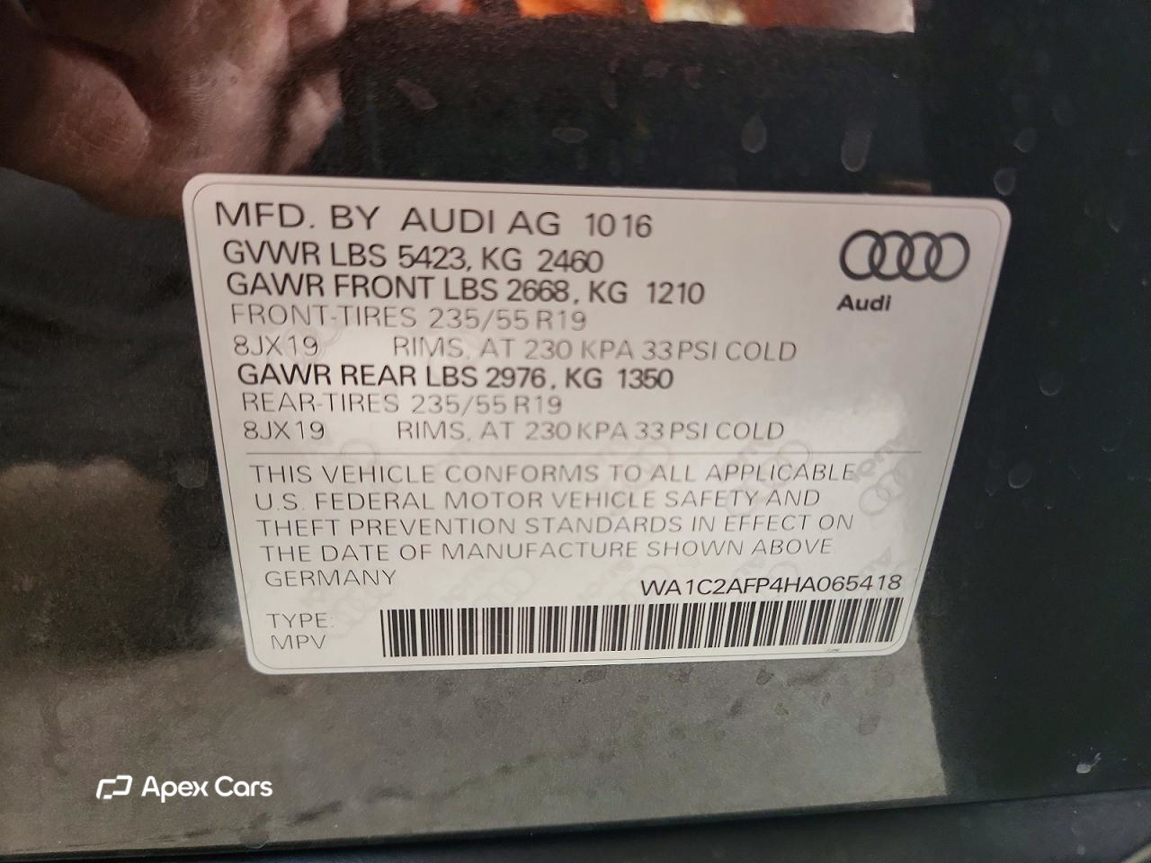 Audi Q5 2017