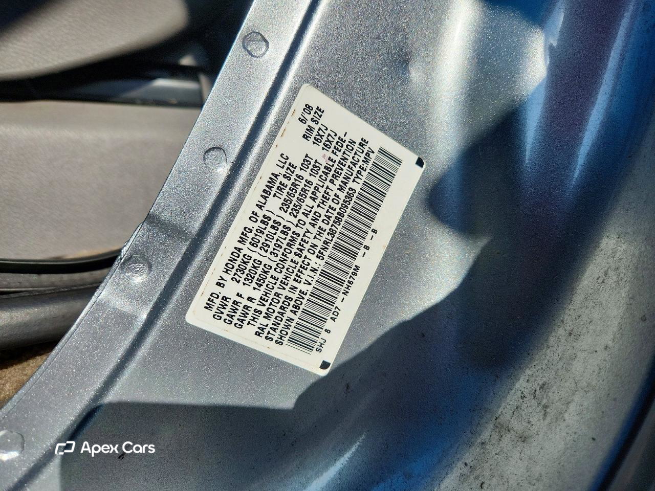 Honda Odyssey 2008