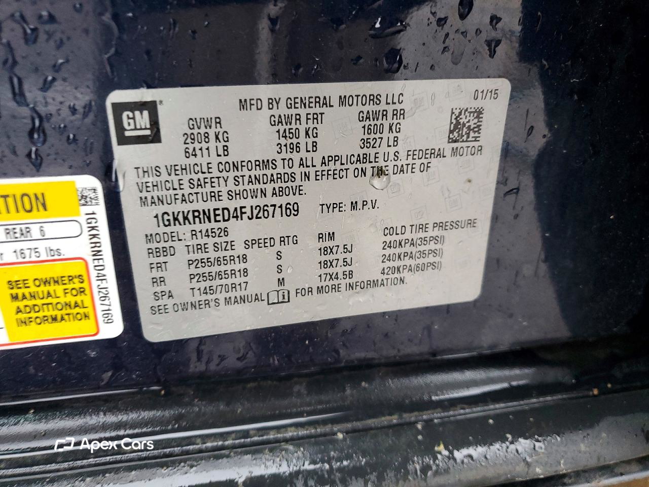 GMC Acadia 2015