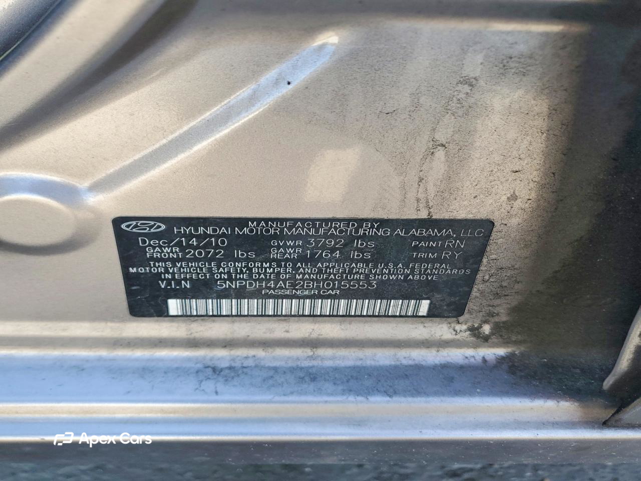 Hyundai Elantra 2011