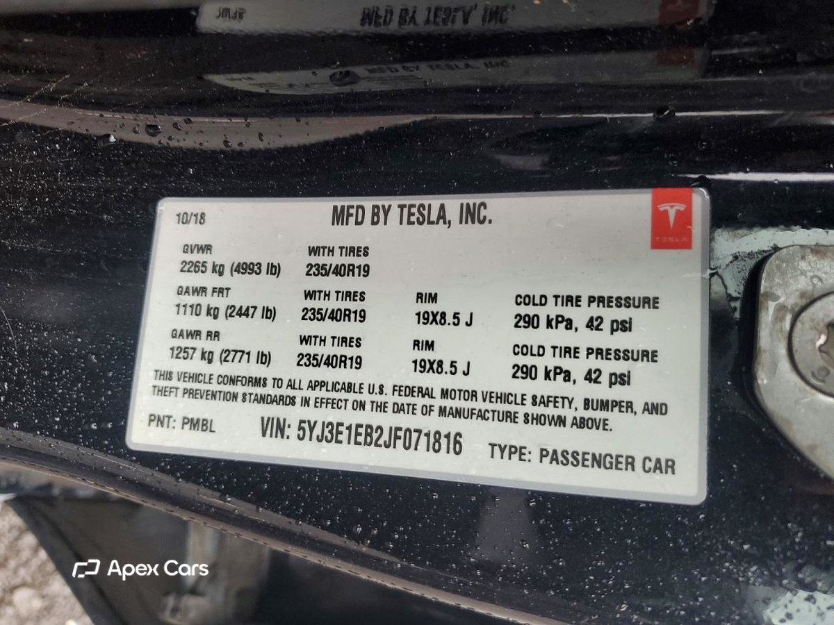 Tesla Model 3 2018