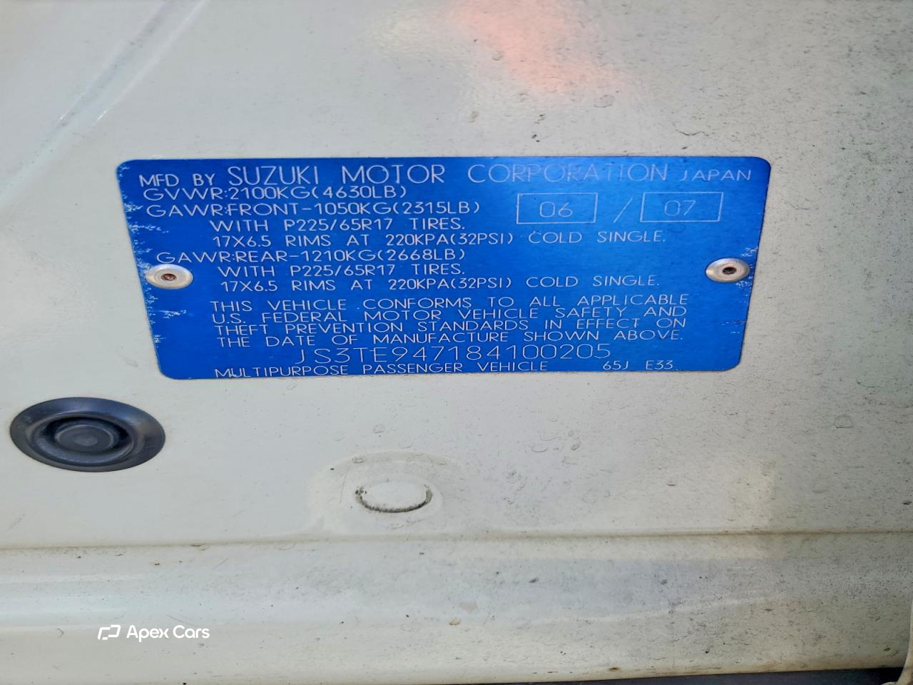 Suzuki Grand Vitara 2008