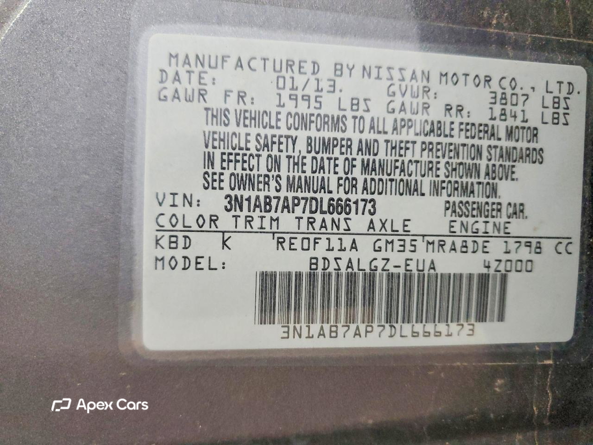 Nissan Sentra 2013