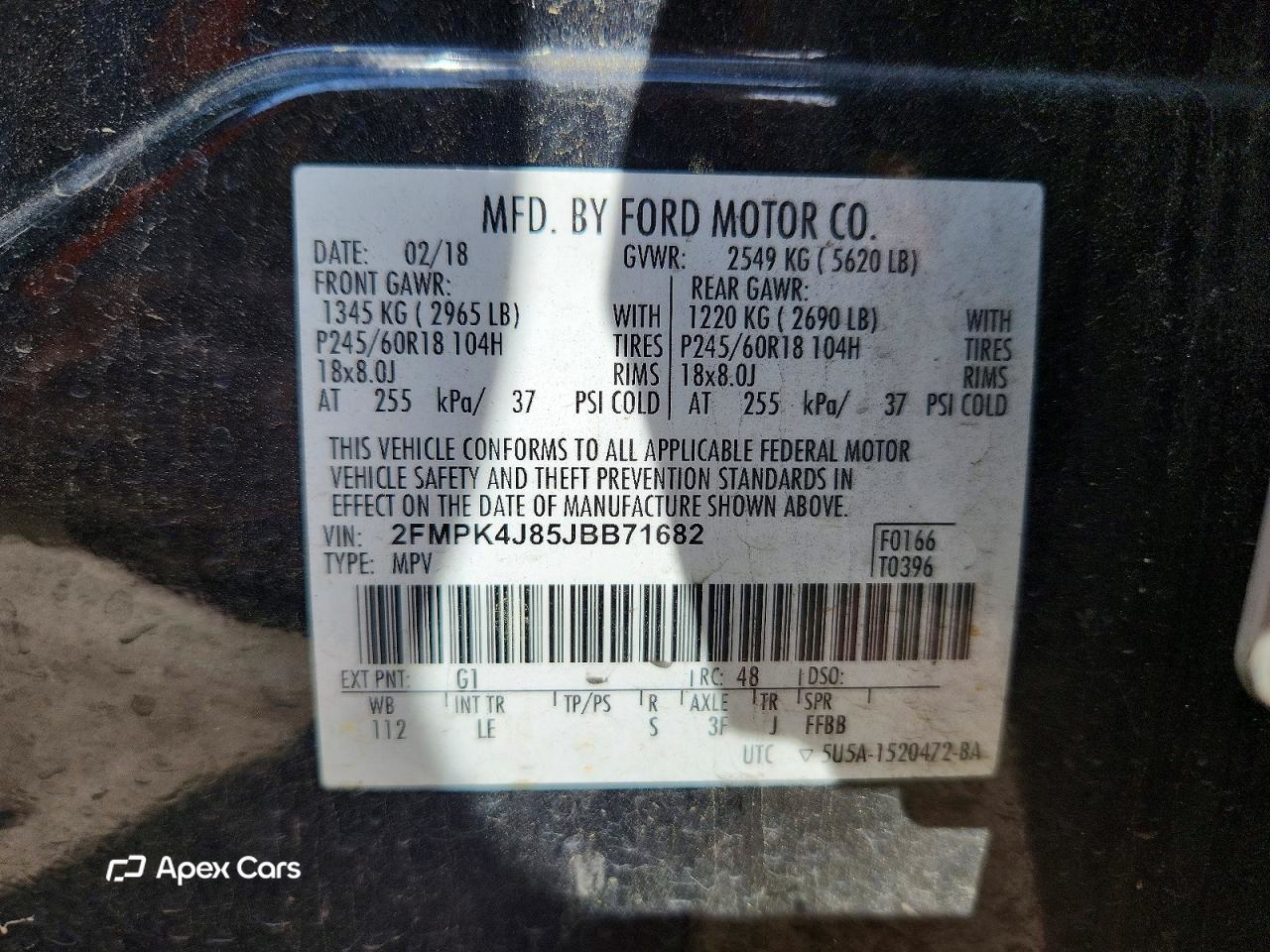 Ford Edge 2018