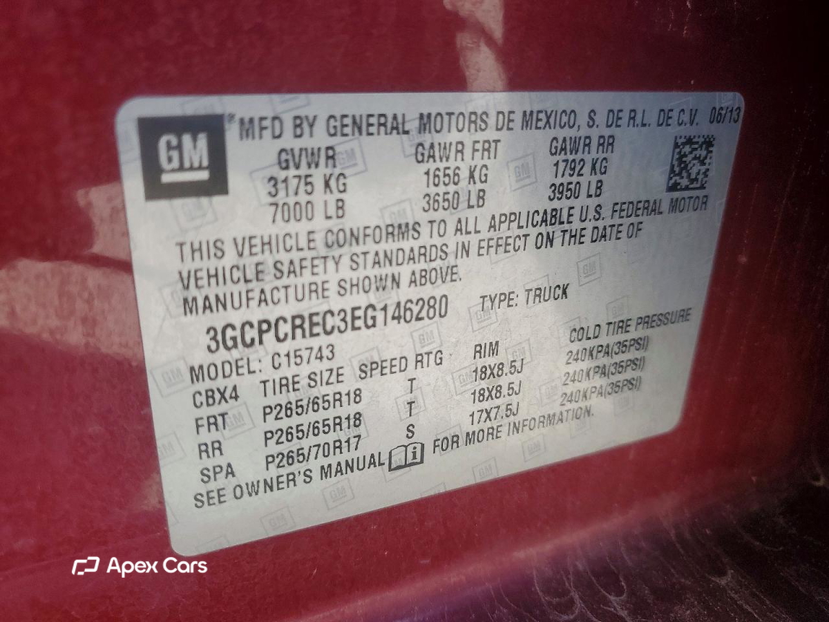 Chevrolet Silverado 2014