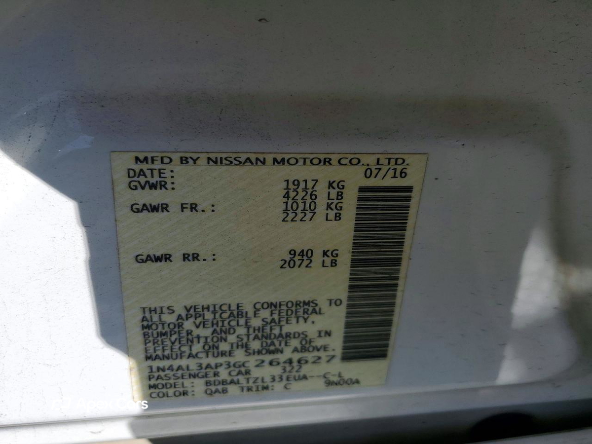 Nissan Altima 2016