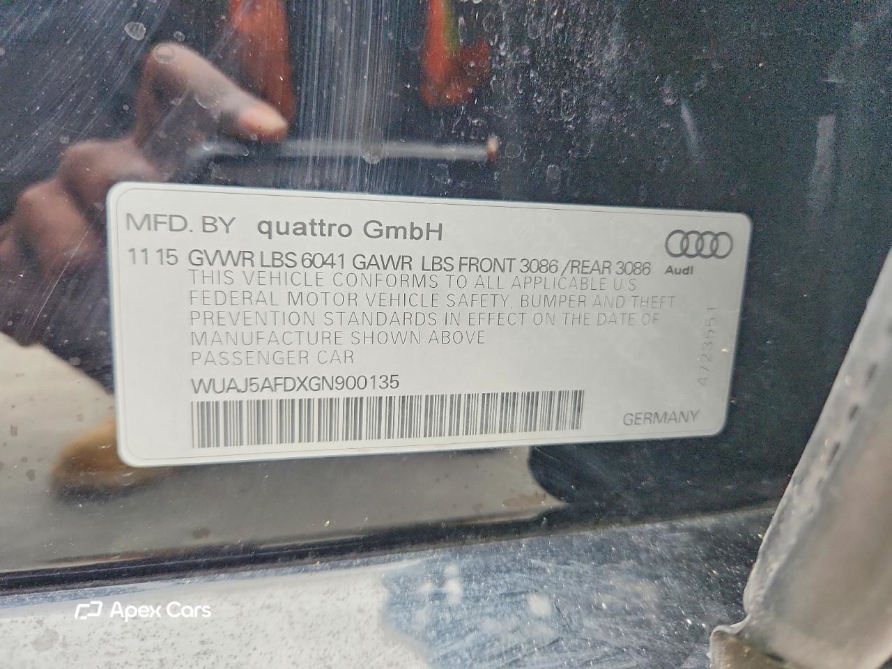 Audi S8 2016