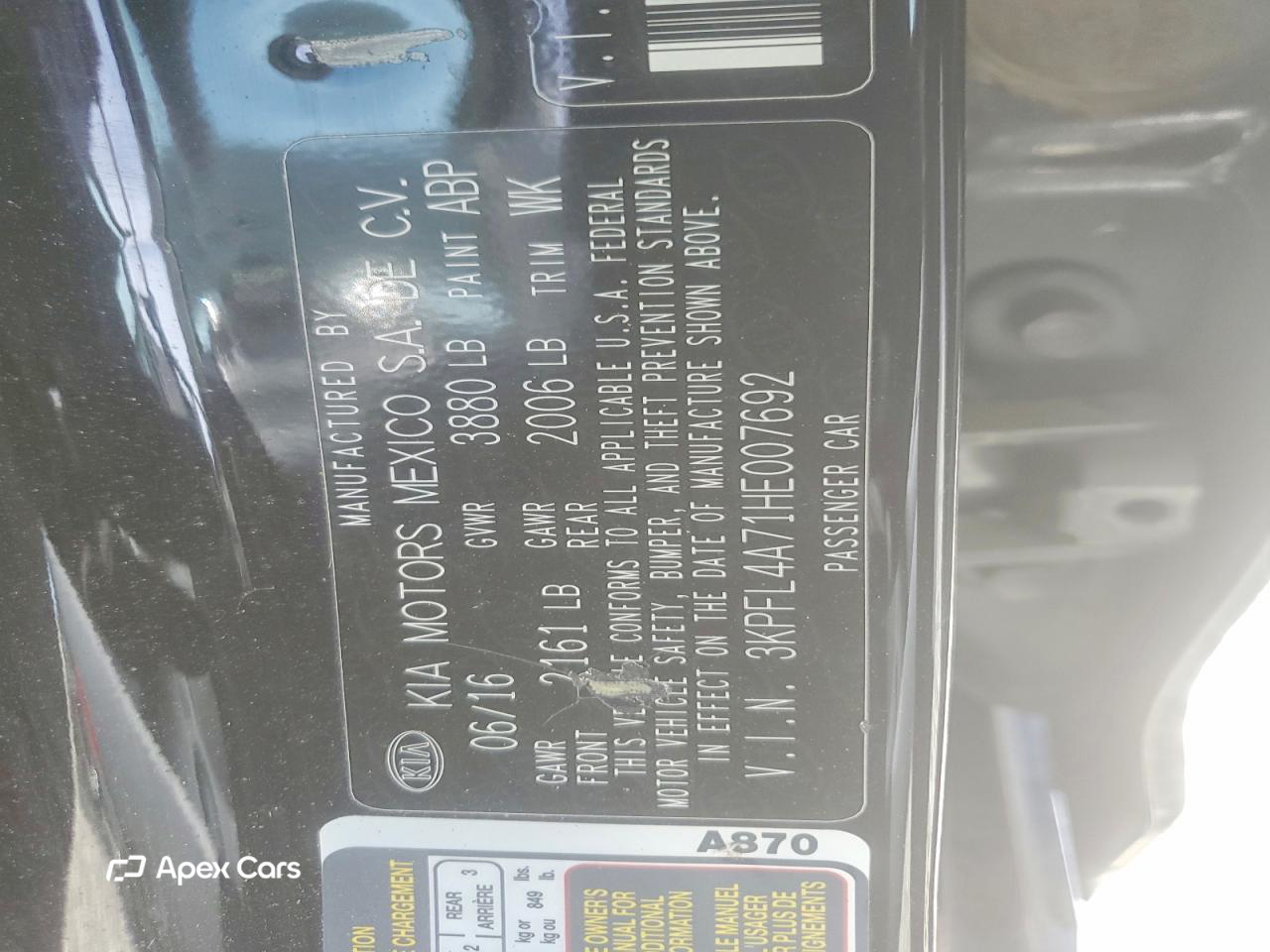 Kia Forte 2017