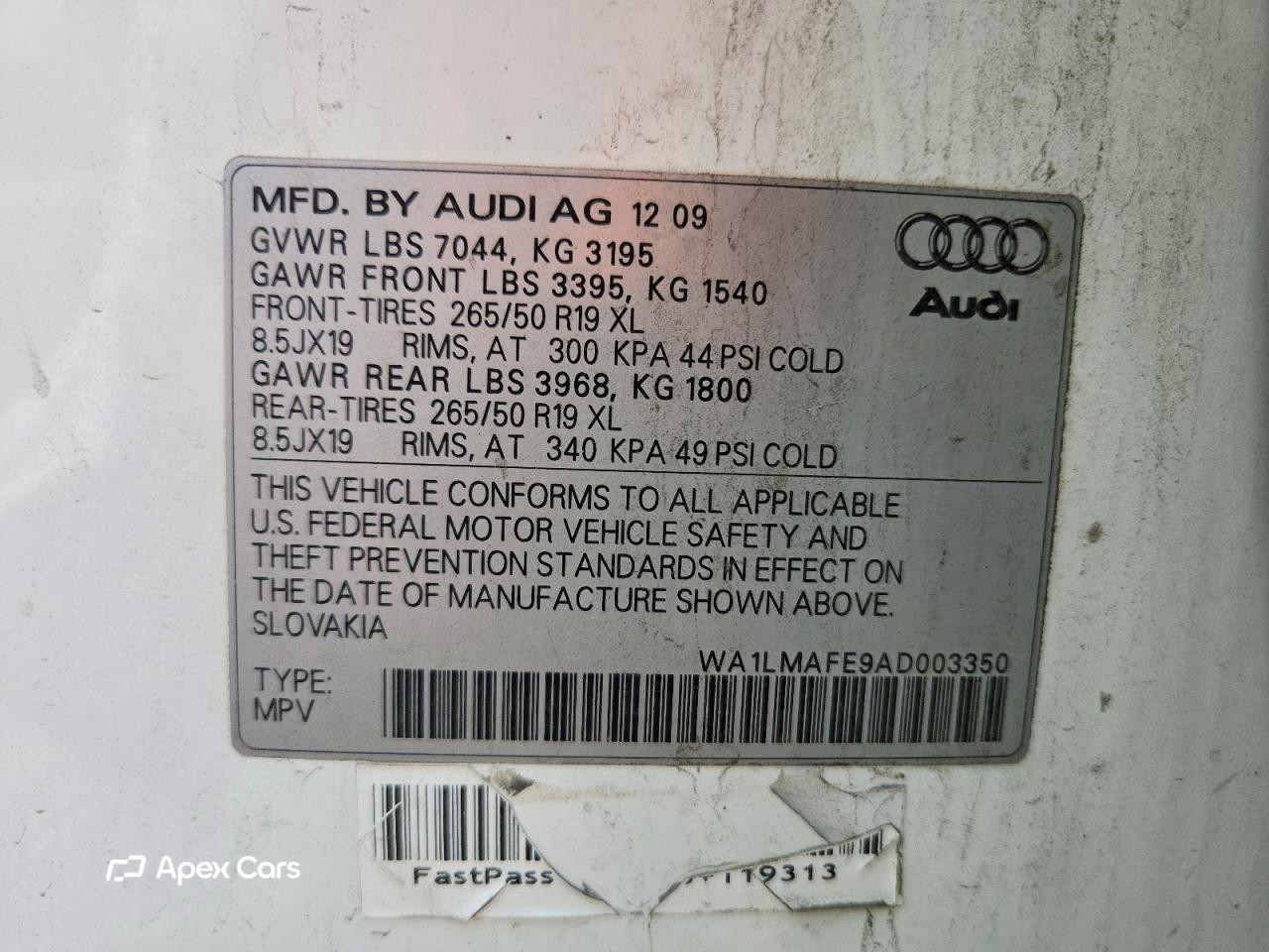 Audi Q7 2010
