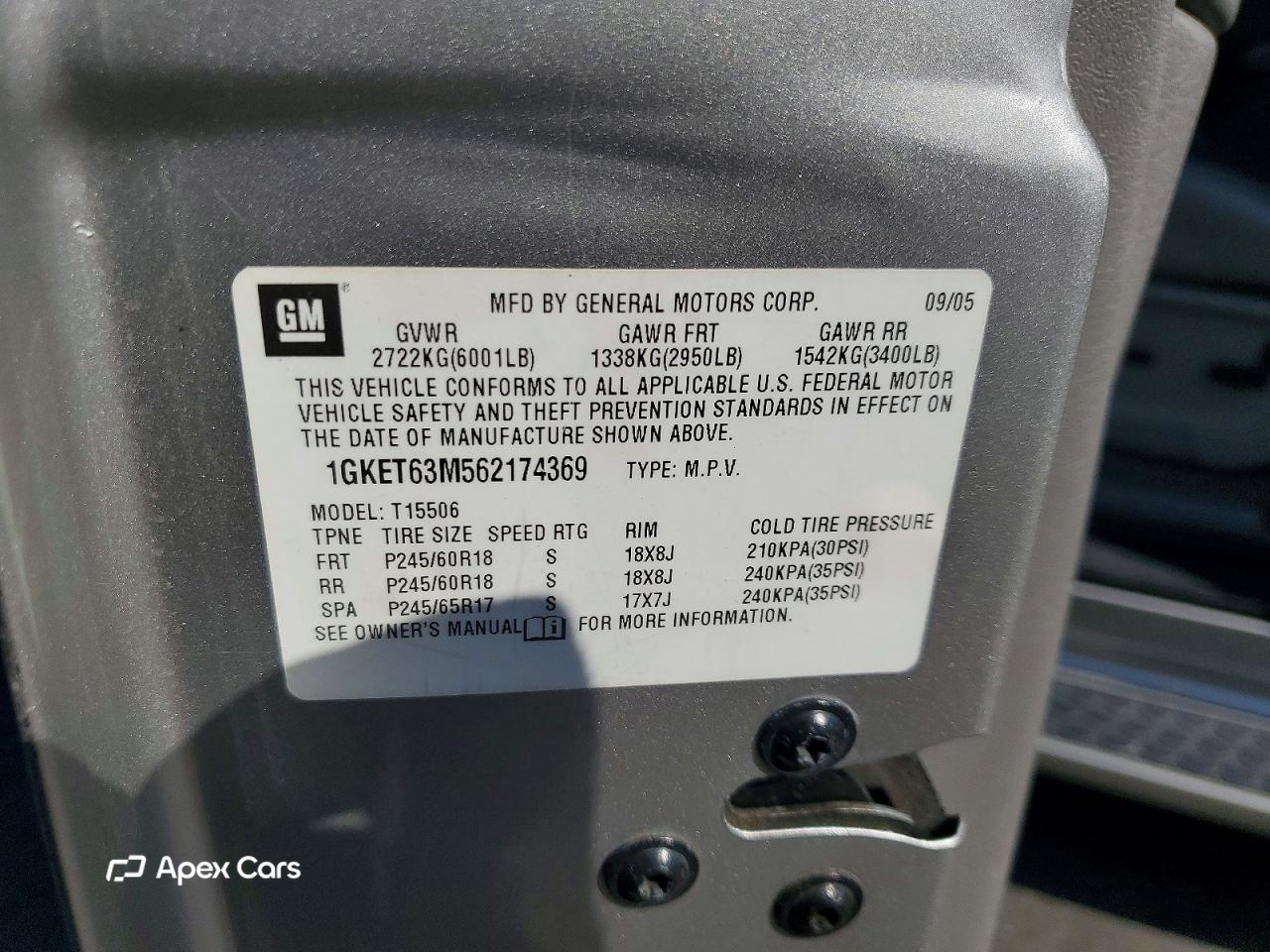 GMC Envoy 2006