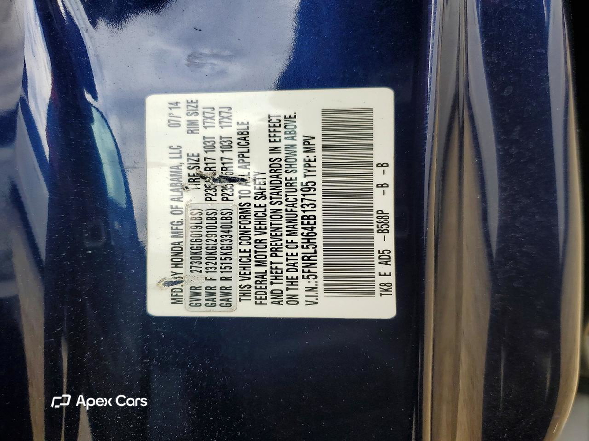 Honda Odyssey 2014