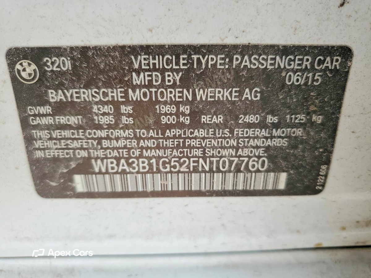 BMW Series 3 2015