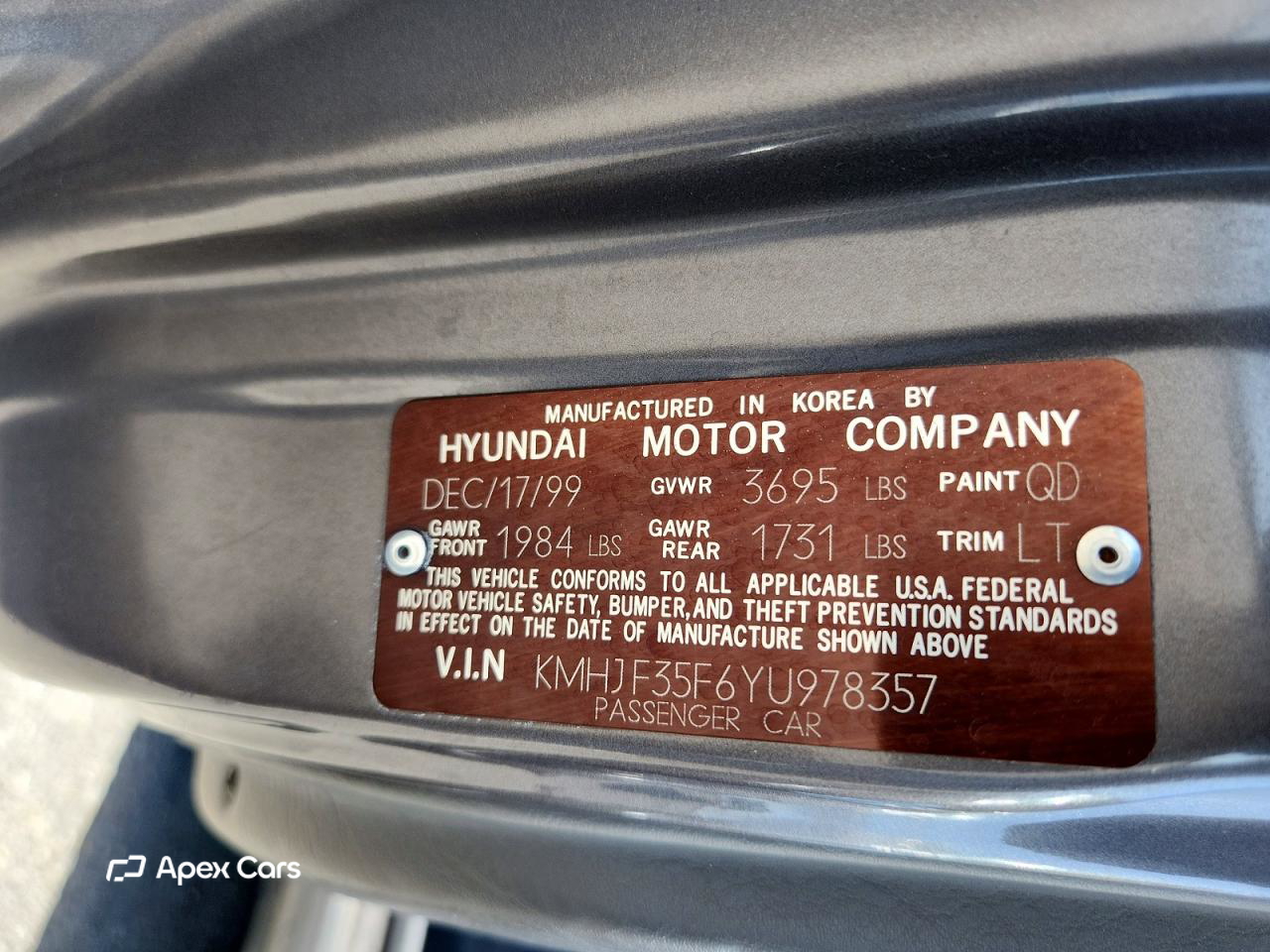 Hyundai Elantra 2000