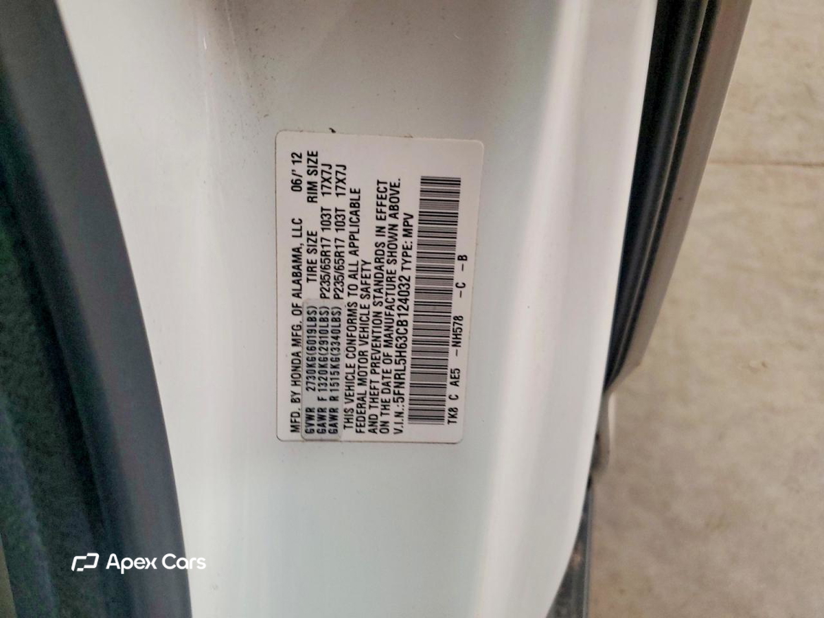 Honda Odyssey 2012