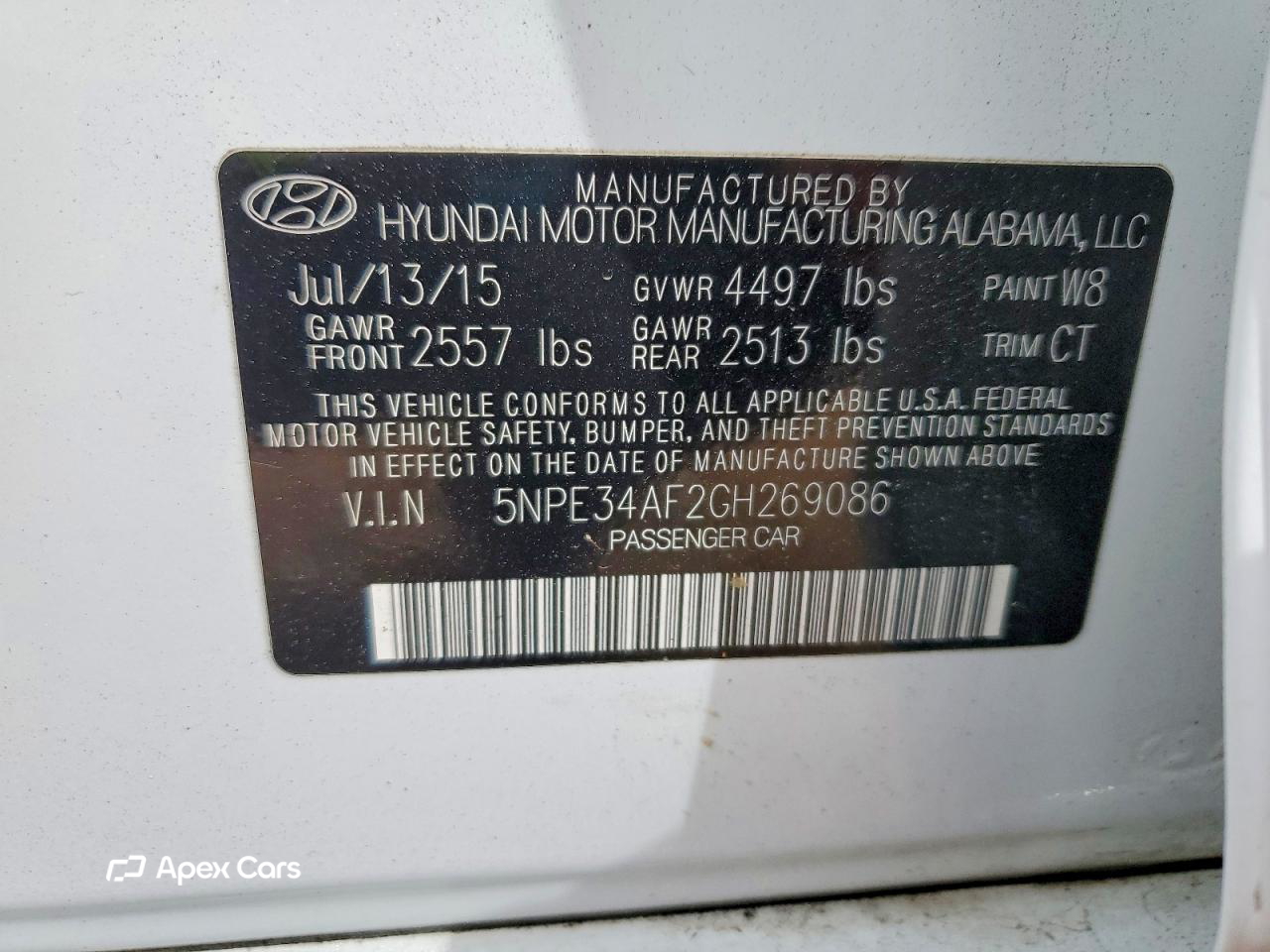 Hyundai Sonata 2016