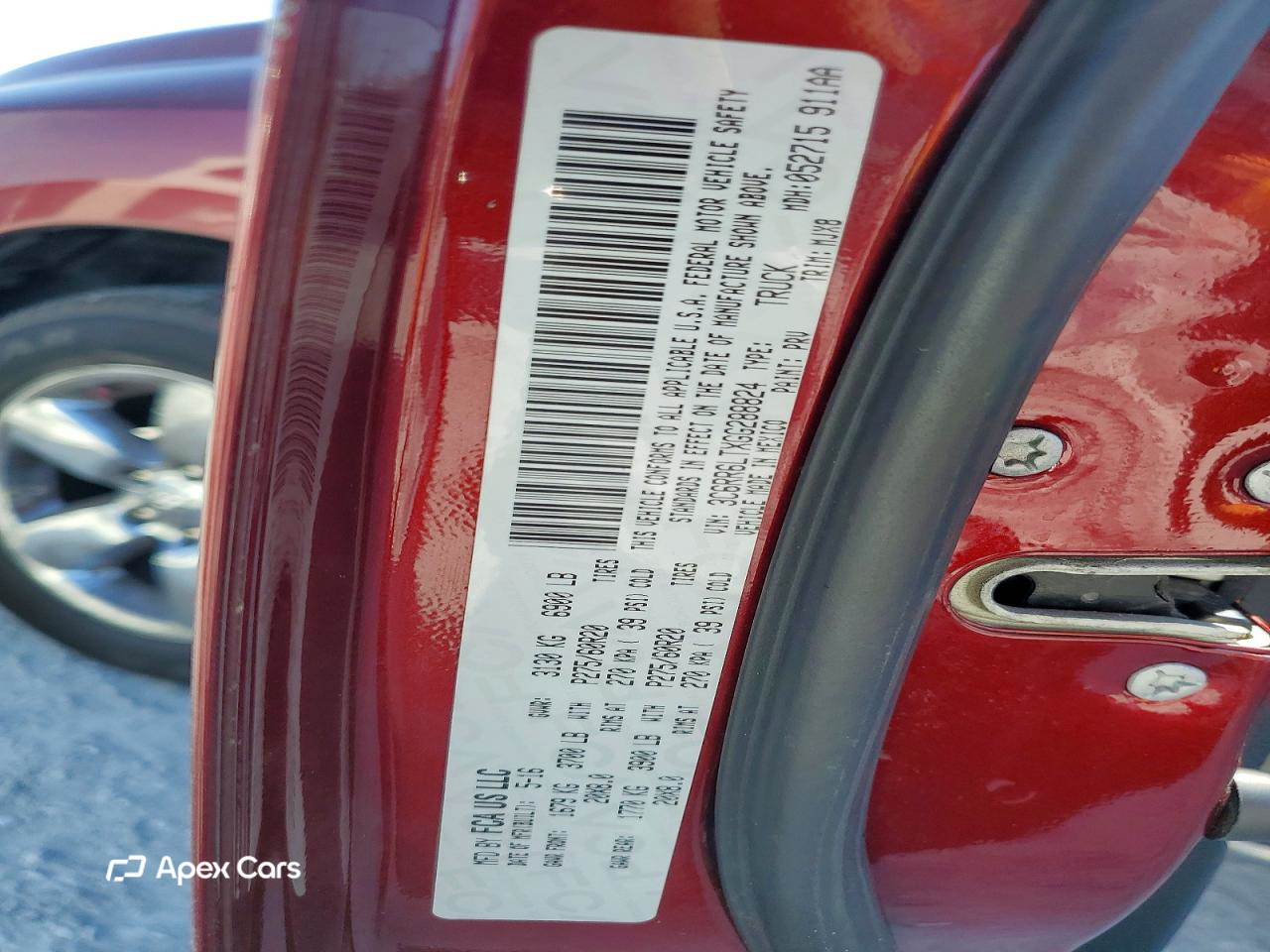 RAM 1500 2016
