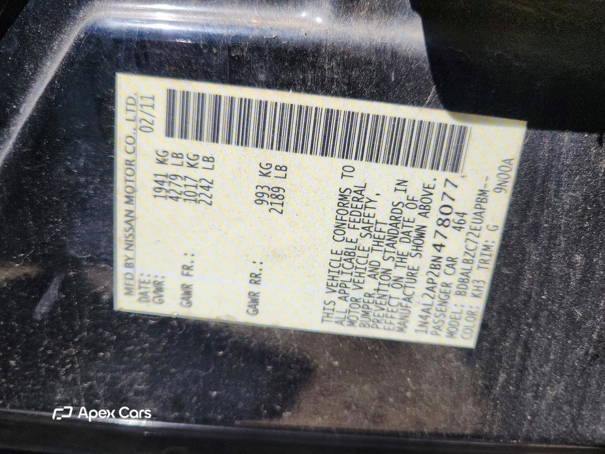 Nissan Altima 2011