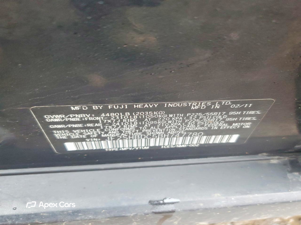 Subaru Forester 2011