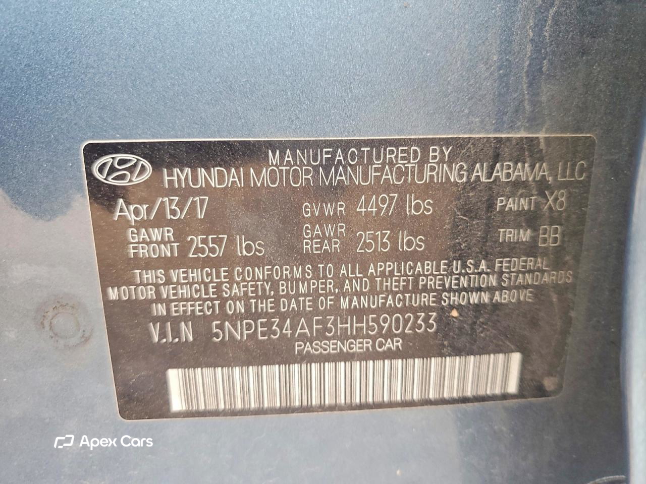 Hyundai Sonata 2017