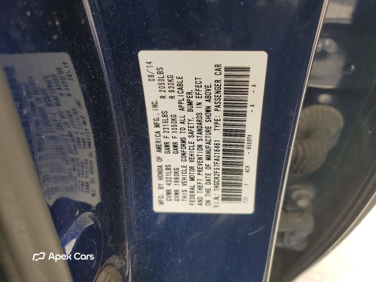 Honda Accord 2015