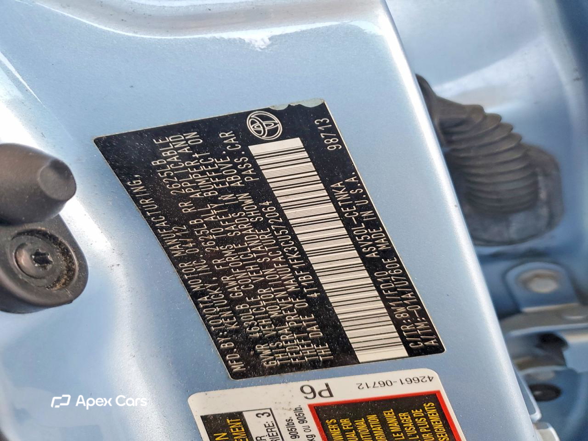 Toyota Camry 2012