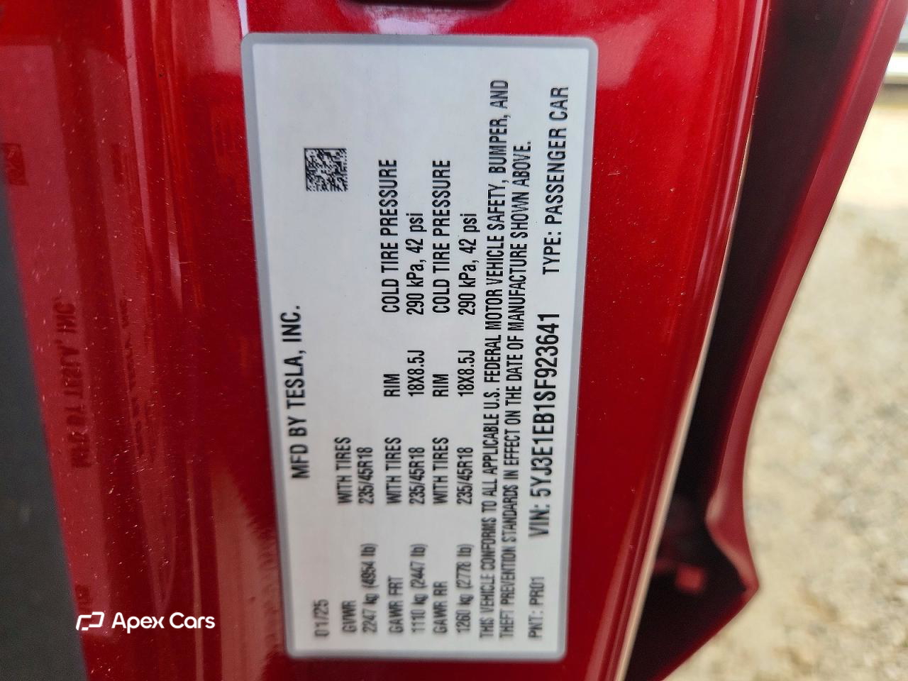 Tesla Model 3 2025