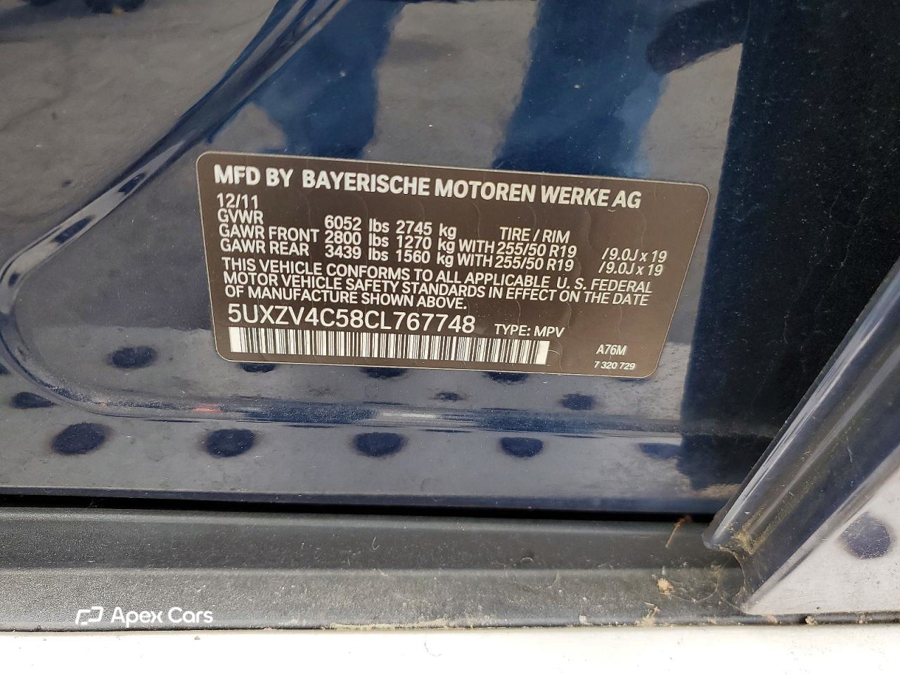 BMW X5 2012