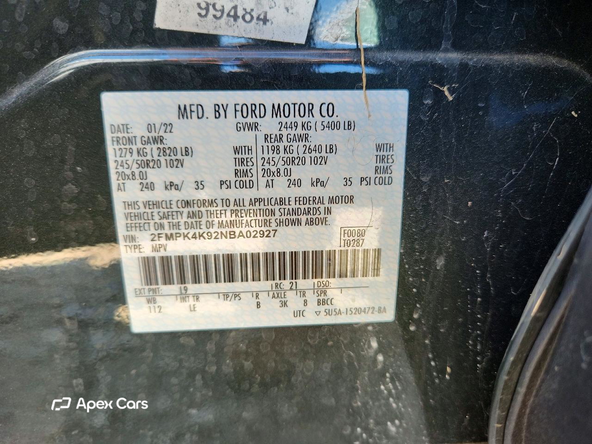 Ford Edge 2022