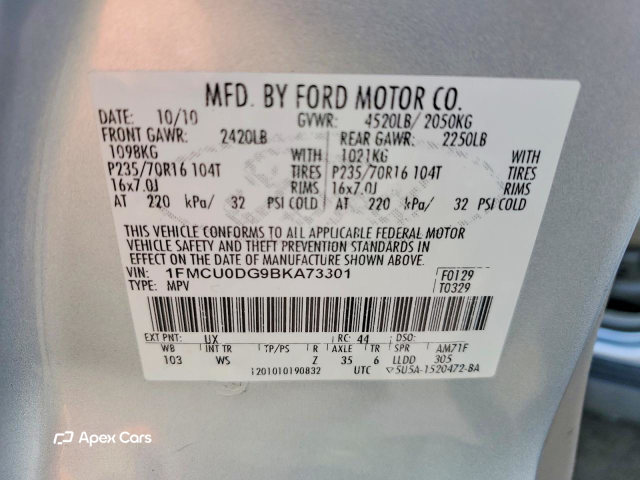 Ford Escape 2011