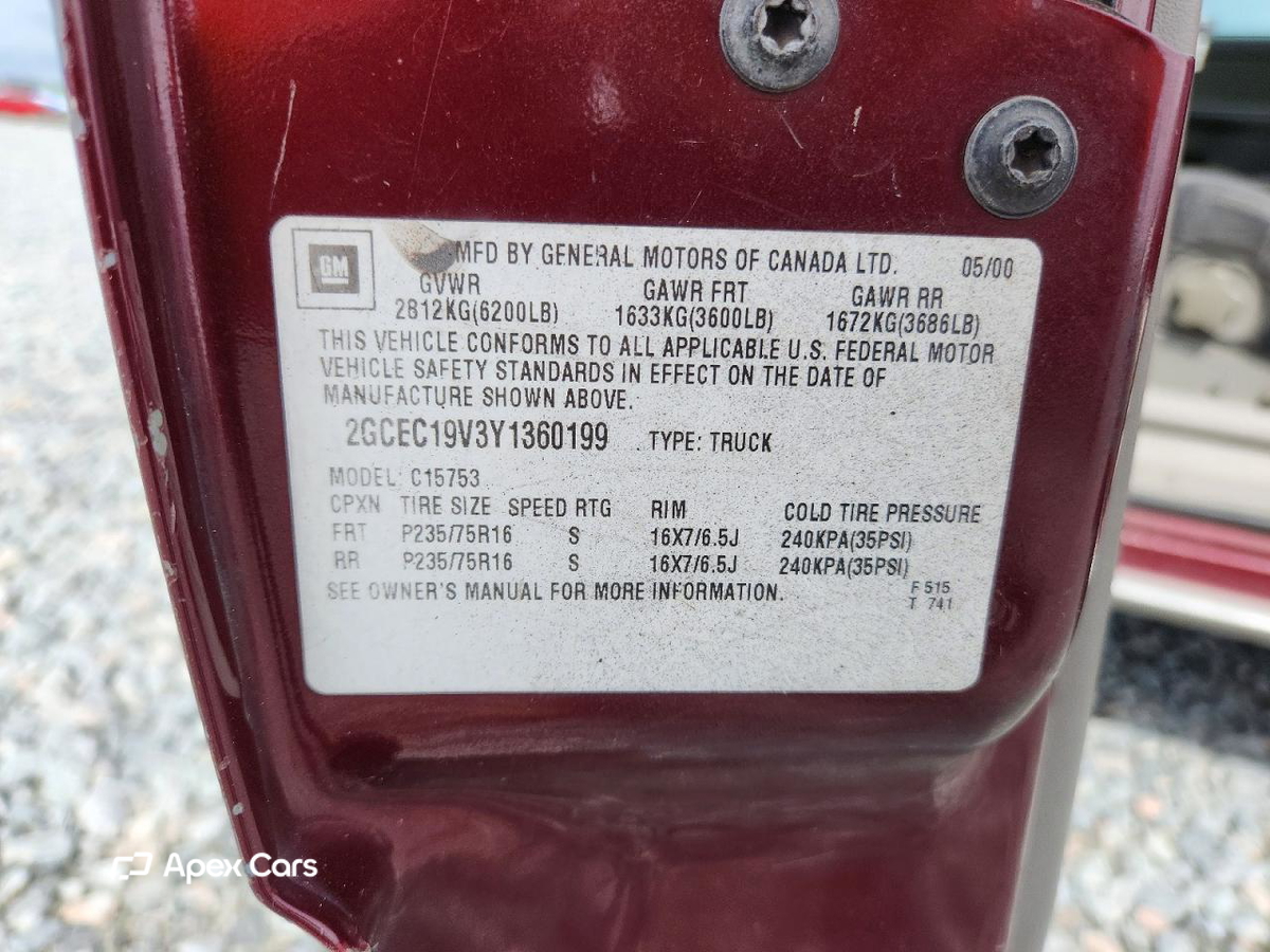 Chevrolet Silverado 2000