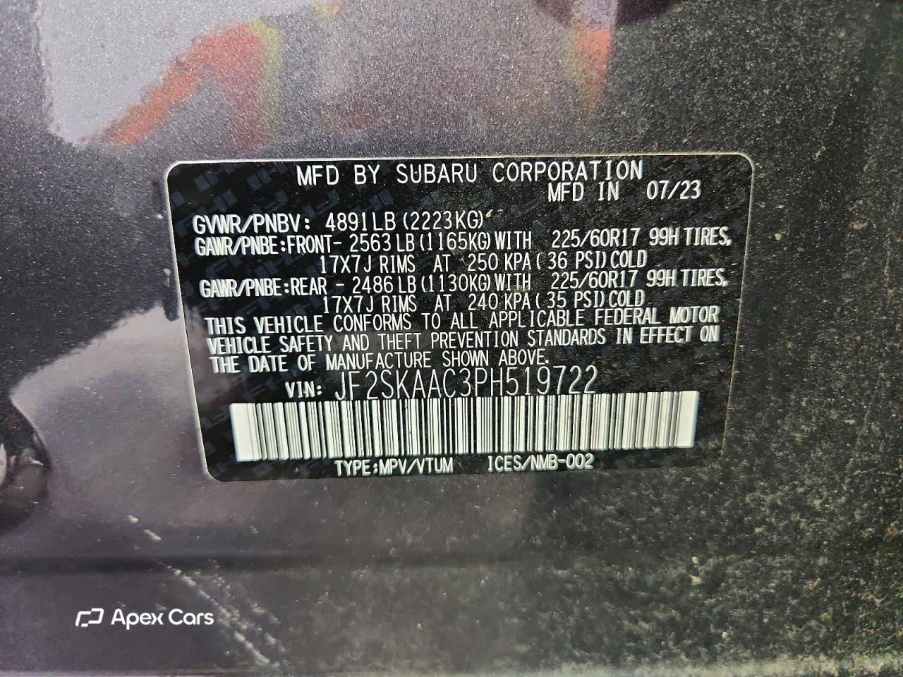Subaru Forester 2023