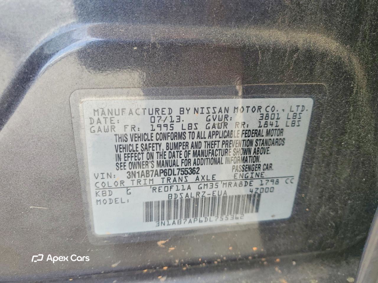 Nissan Sentra 2013