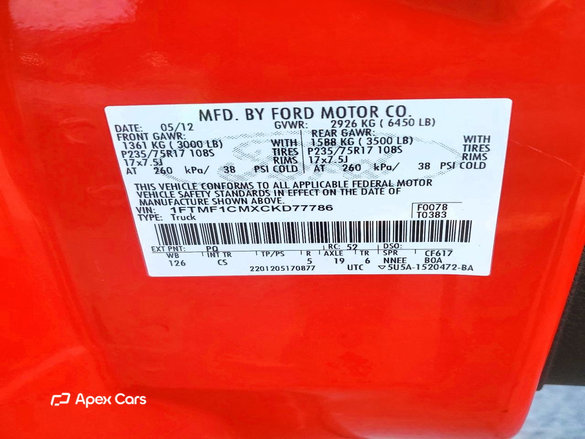 Ford F-150 2012