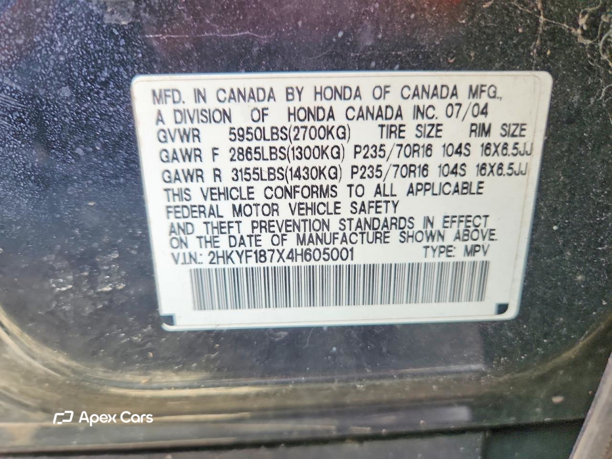 Honda Pilot 2004