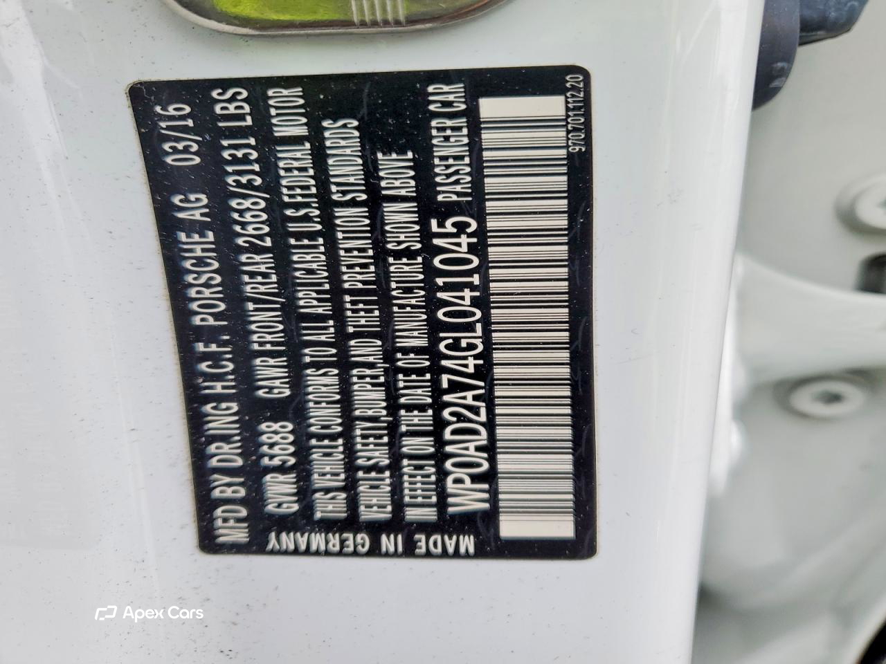 Porsche Panamera 2016