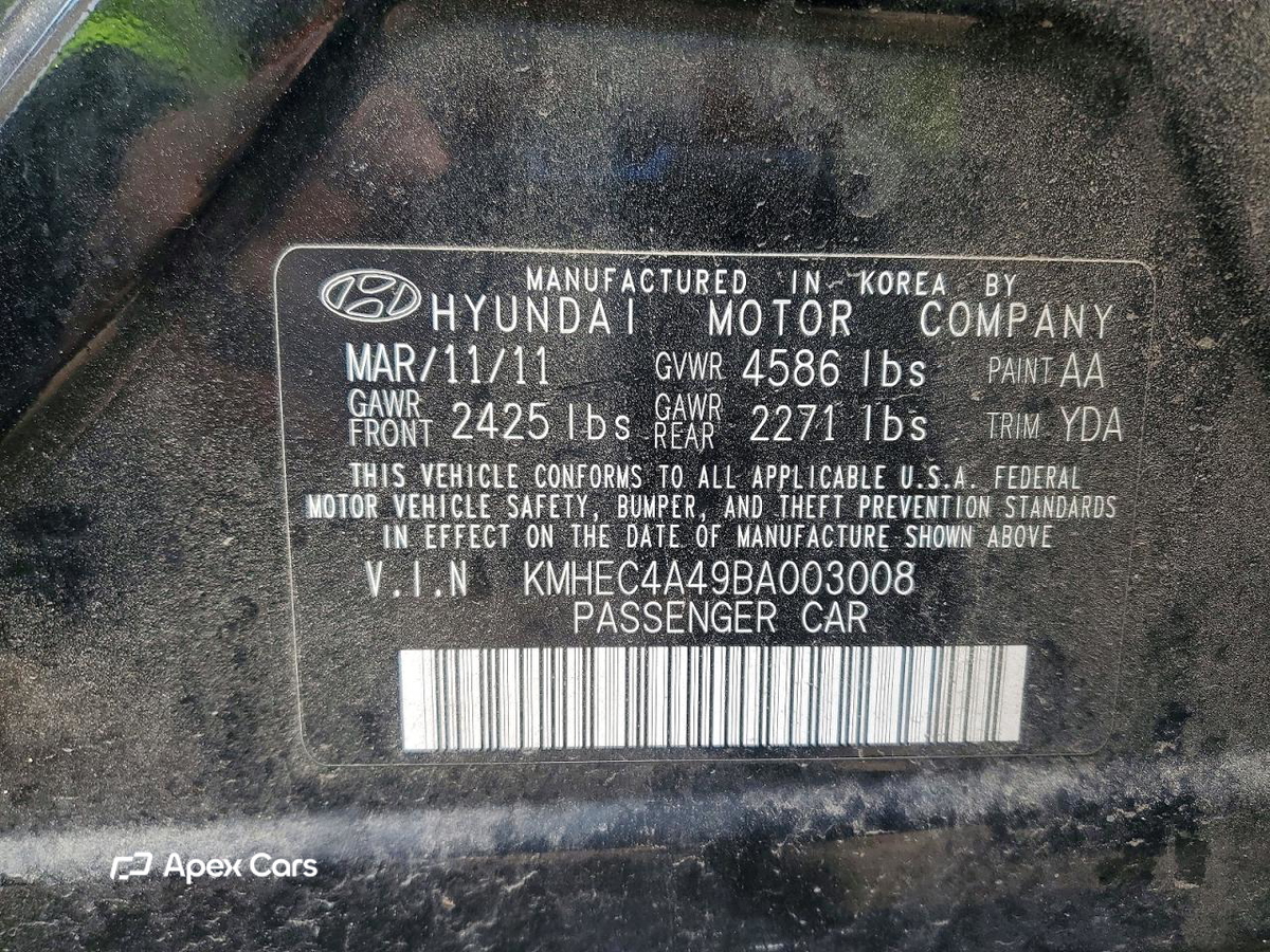 Hyundai Sonata 2011