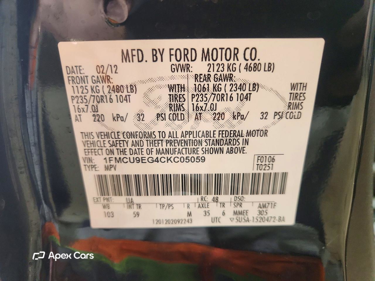 Ford Escape 2012