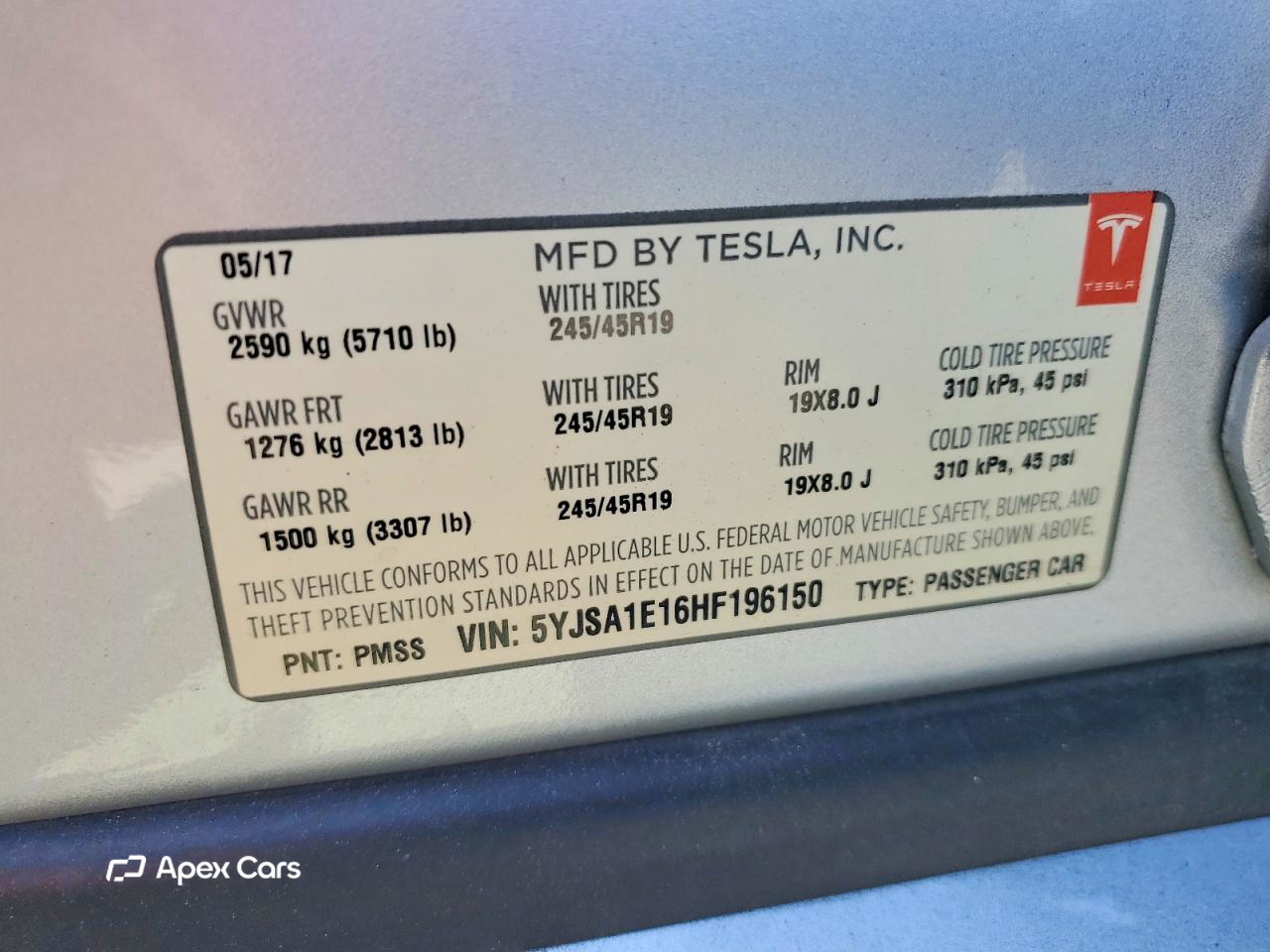 Tesla Model S 2017