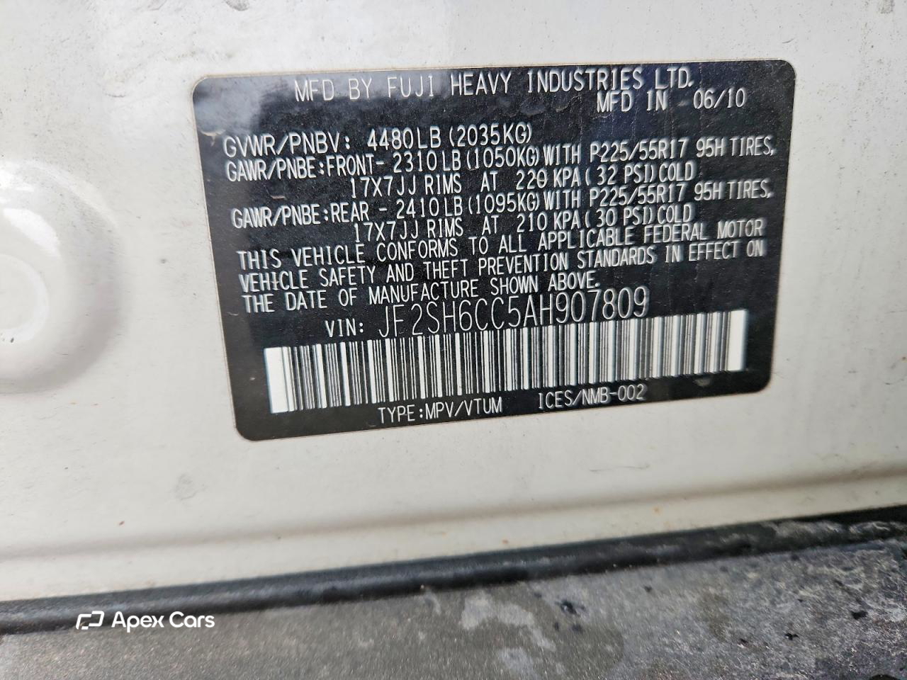 Subaru Forester 2010