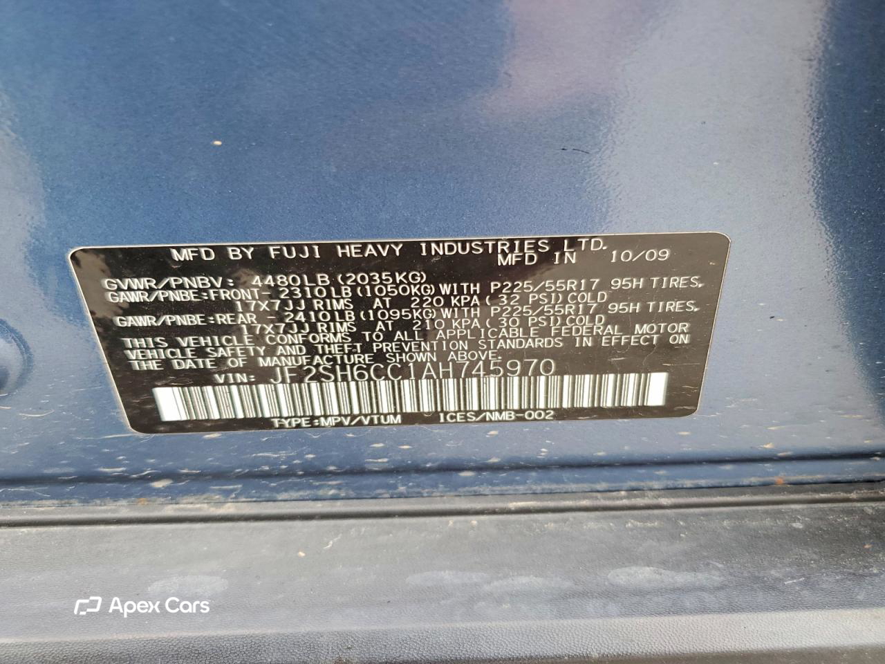 Subaru Forester 2010