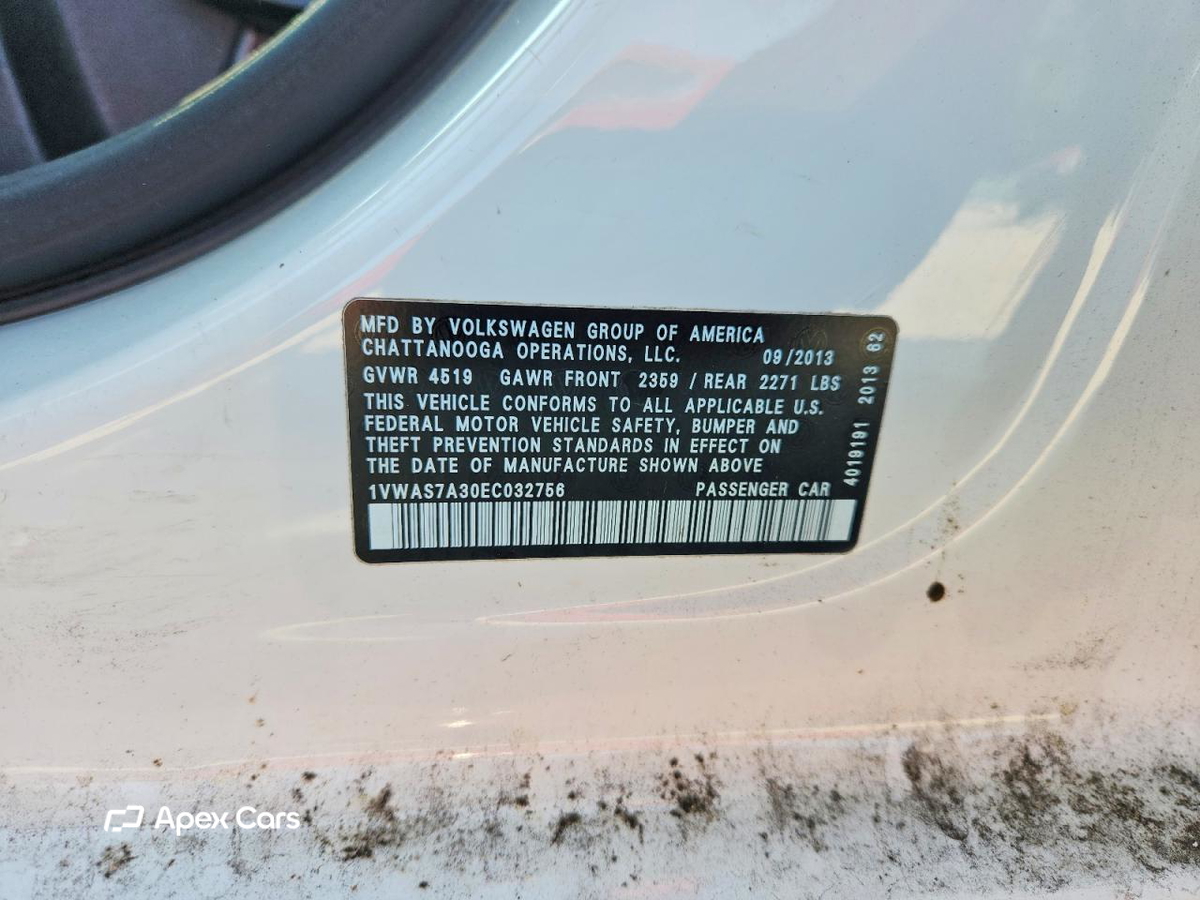 Volkswagen Passat 2014